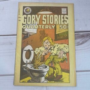 Gory Stories Quarterly Comic Book Issue No. 2‎ - Vintage 1972 Horror Pulp